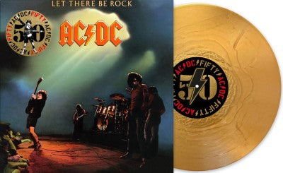 ACDC: Let There Be Rock (50th anniversary gold vinyl)